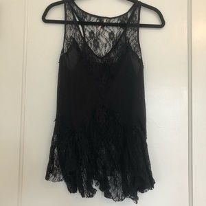 Free People Lace Tank